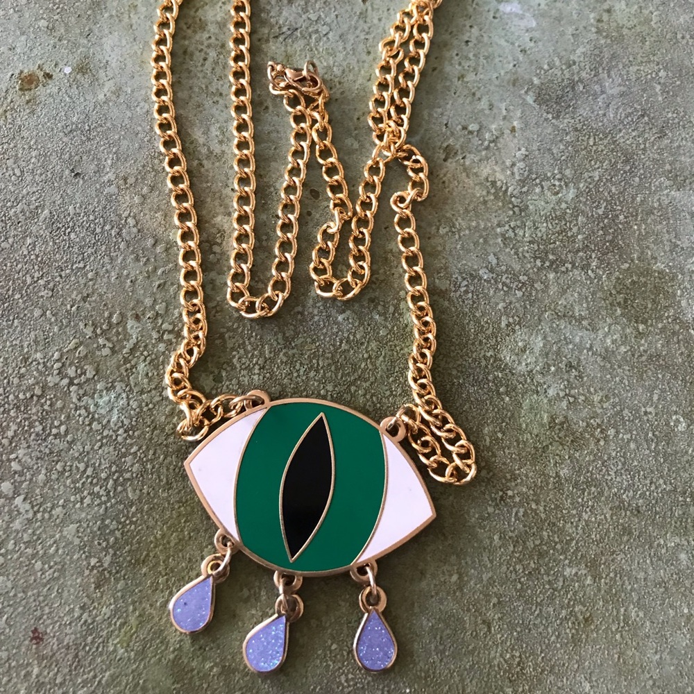 Evil eye necklace